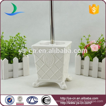 YSb50070-01-tbh Royal elegance design ceramic bath toilet brush holder